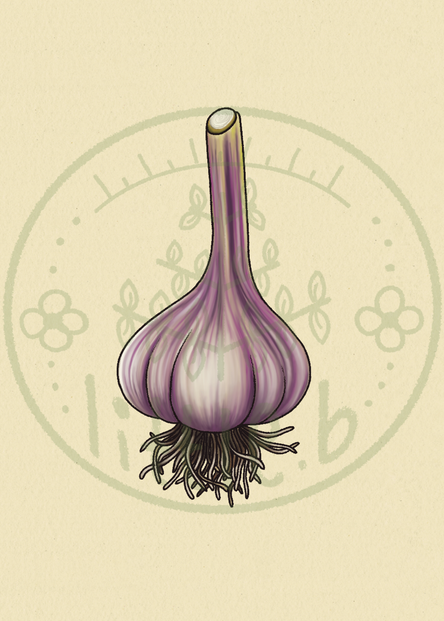 Garlic Mini Print