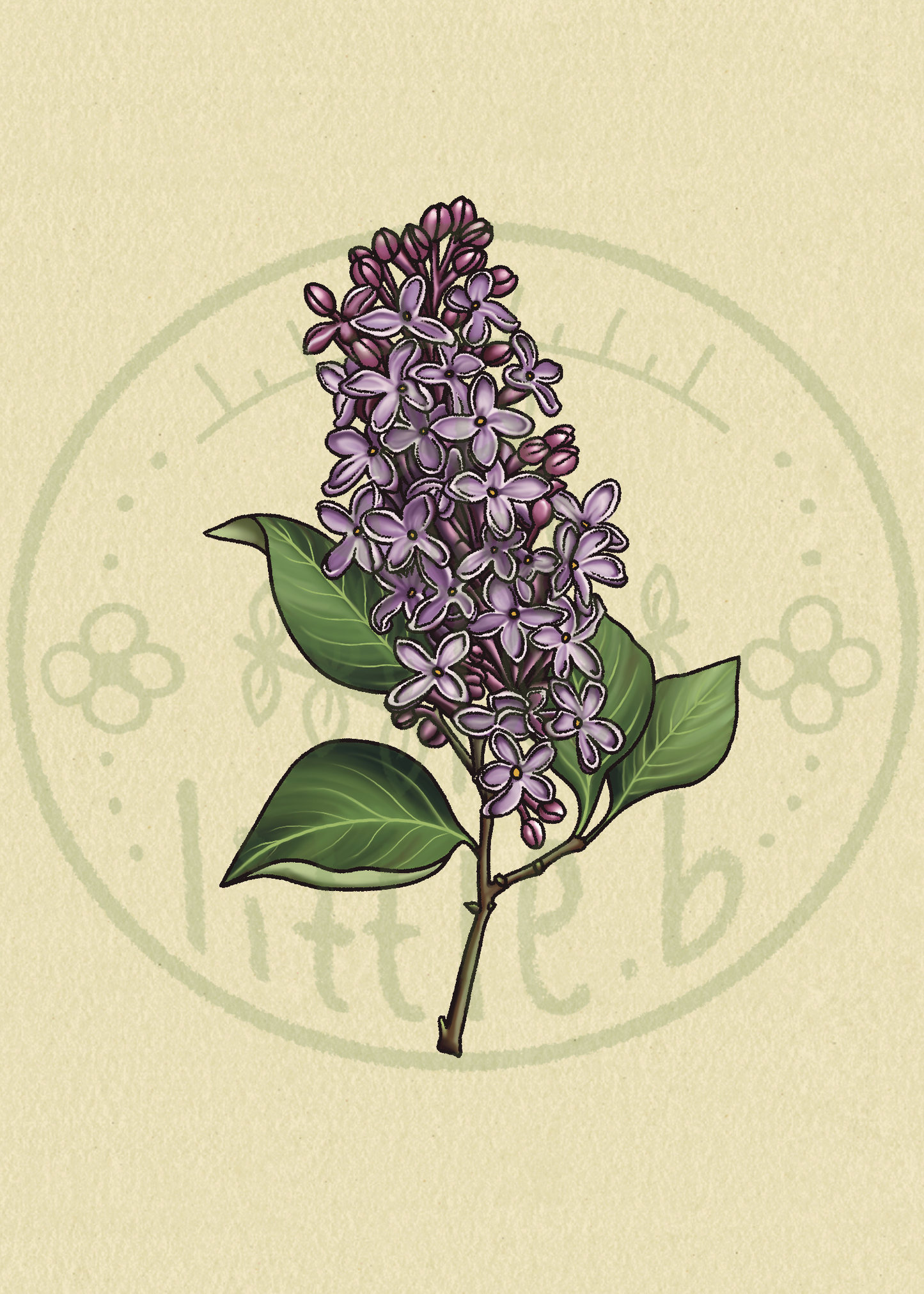 Lilac Mini Print