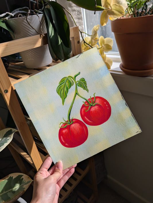 Tomato Original Painting